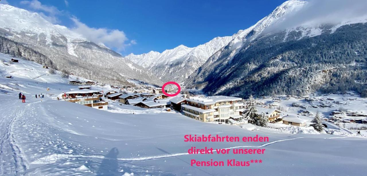 Pension Klaus Sölden Exteriör bild